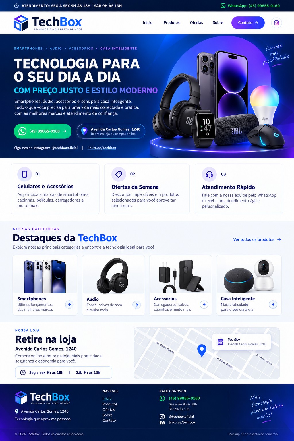 Prévia do modelo TechBox